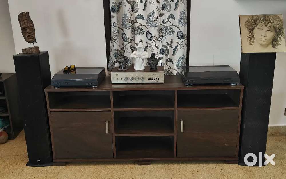 CASPIAN - TV Console - Engineered Wood - Matte Laminated - Wenge