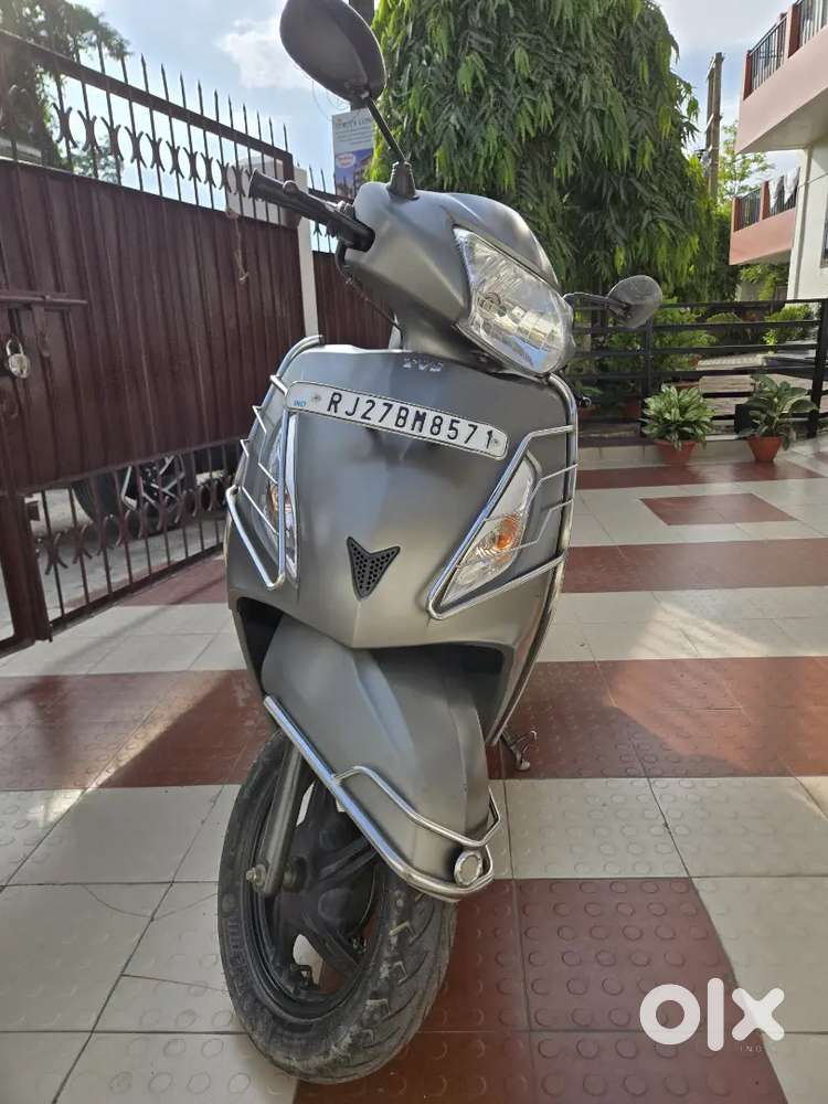 TVS Jupiter Matte Grey 2018 drum model