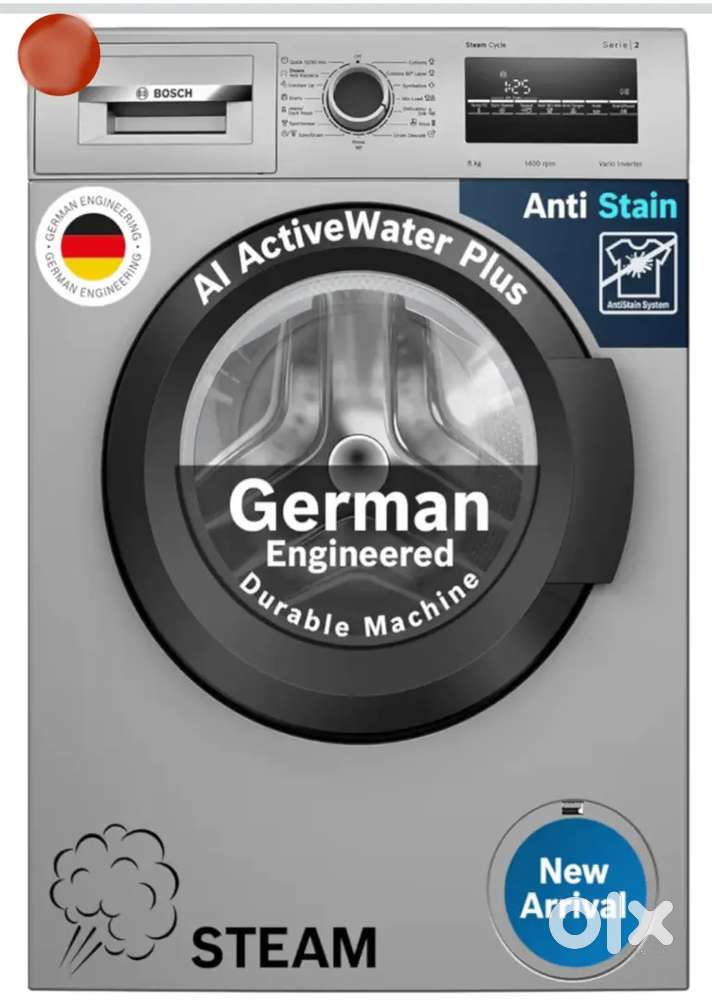 Brand New Unused Bosch 8kg Front Load Washing Machine