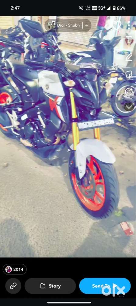 Yamaha mt15 350 showroom condition