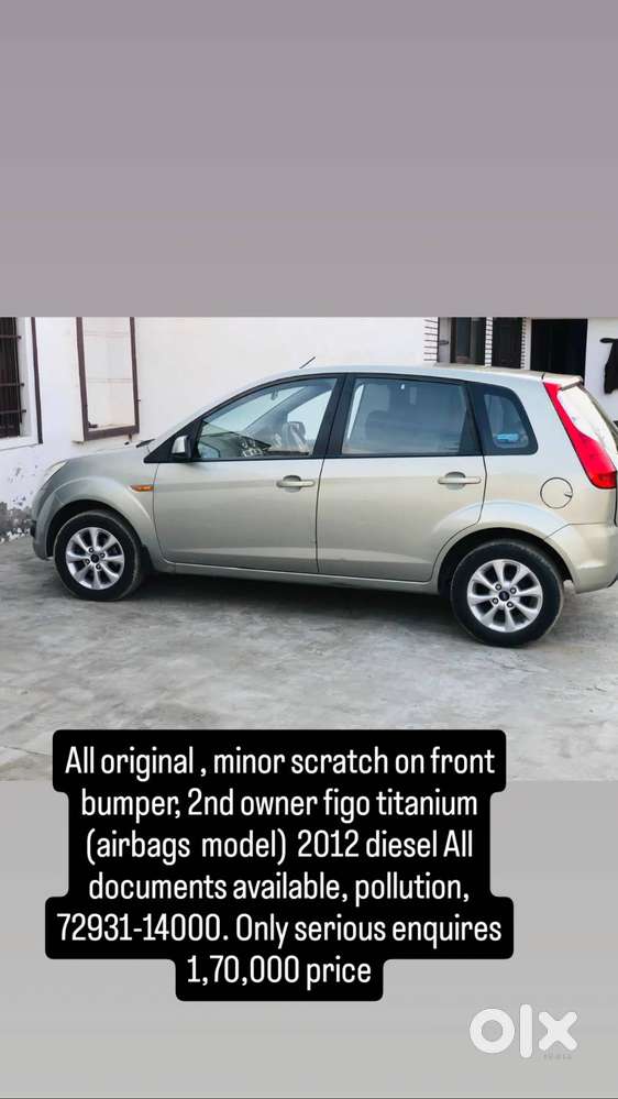 Ford Figo 2012 Diesel 95514 Km Driven