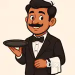 Waiter / Steward With Hotel Management Degree Required.