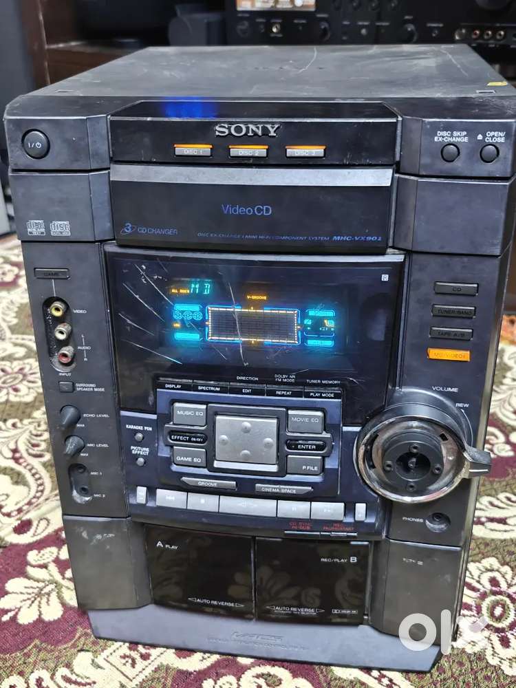 Sony Hi-Fi music system home theatre no speaker only amplifier