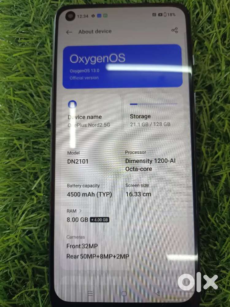 One plus nord 2 5g 8/128