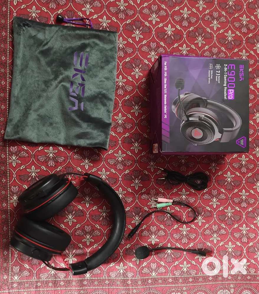 Eska E900 pro full set gaming headphone