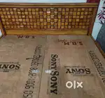 Elegant premium King size bed with 6 inch best quality mattress
