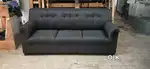 Brand new Troy fabric 3 seater sofa