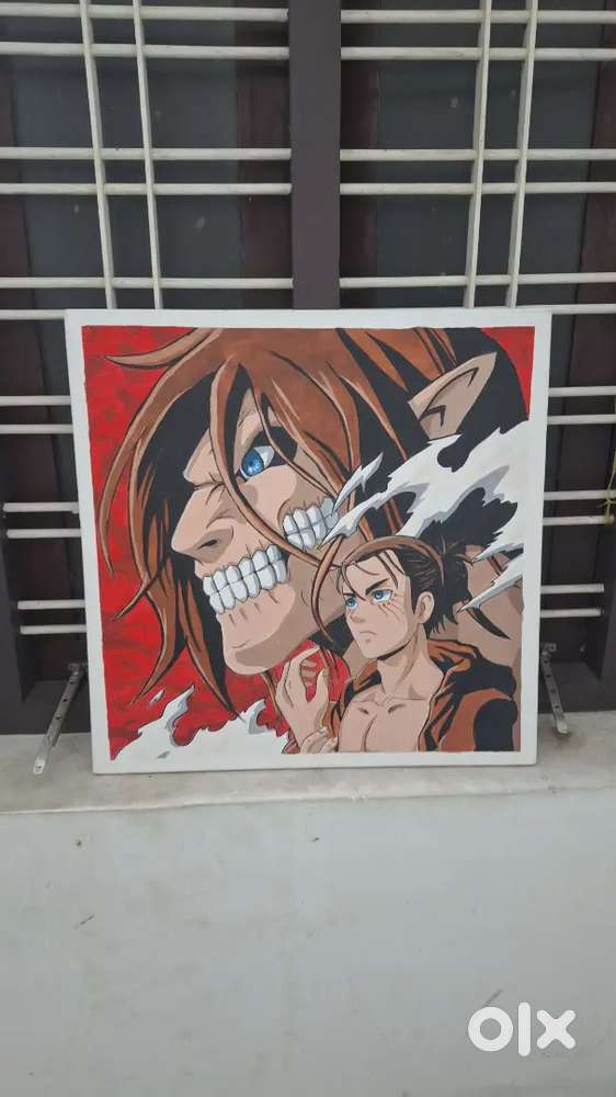Eren jeager painting