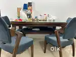 Sofa and Dining Table