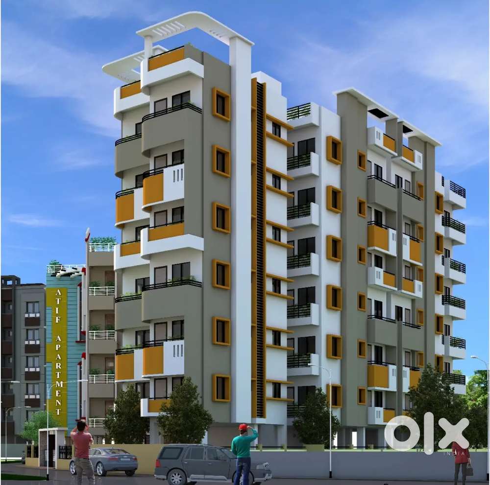 2BHK flat for all community in the heart of the Town.