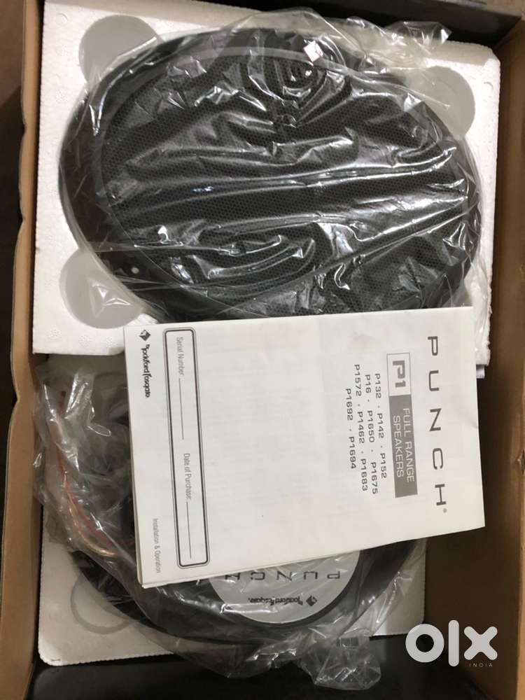 Rockford Fosqate Punch Car Speakers