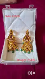 Emmadi silver jewellery Gold plated