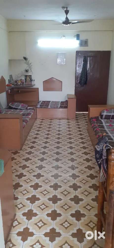Road touch 2bhk with balcony, with furniture