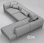 E3 L Shape Lounger Sofaset