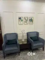 High chairs and table