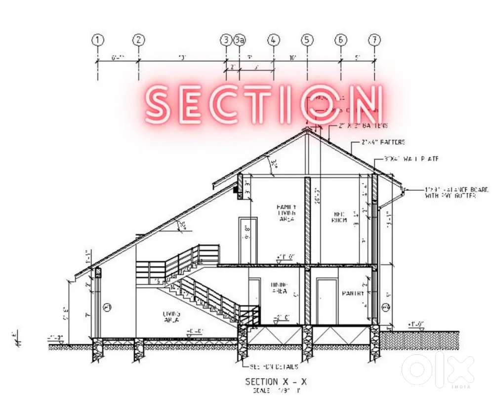2D Plans & Building Designs by Experienced Civil Draughtsman