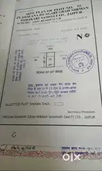 मात्र ₹7000 गज, 88 गज प्लॉट अमित रेजिडेंसी स्टेशन रोड धानक्या
