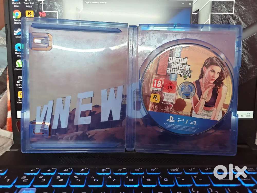 Gta 5 Official PS4 Disc