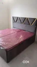 Unused Double bed with mattress