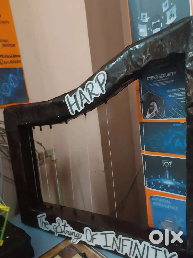 Harp musical instrument