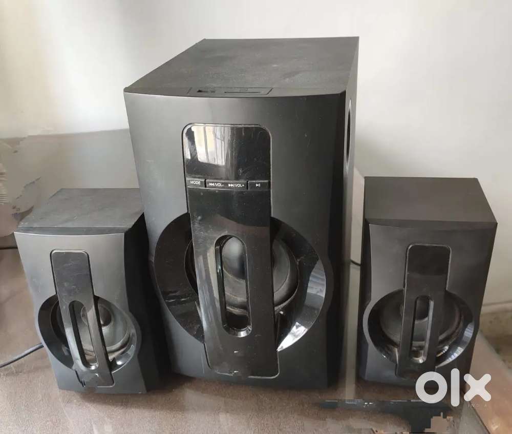 2.1 Wooden Speakers (Portable)
