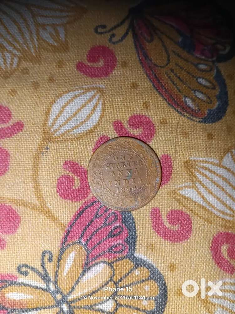 One quarter anna india 1896