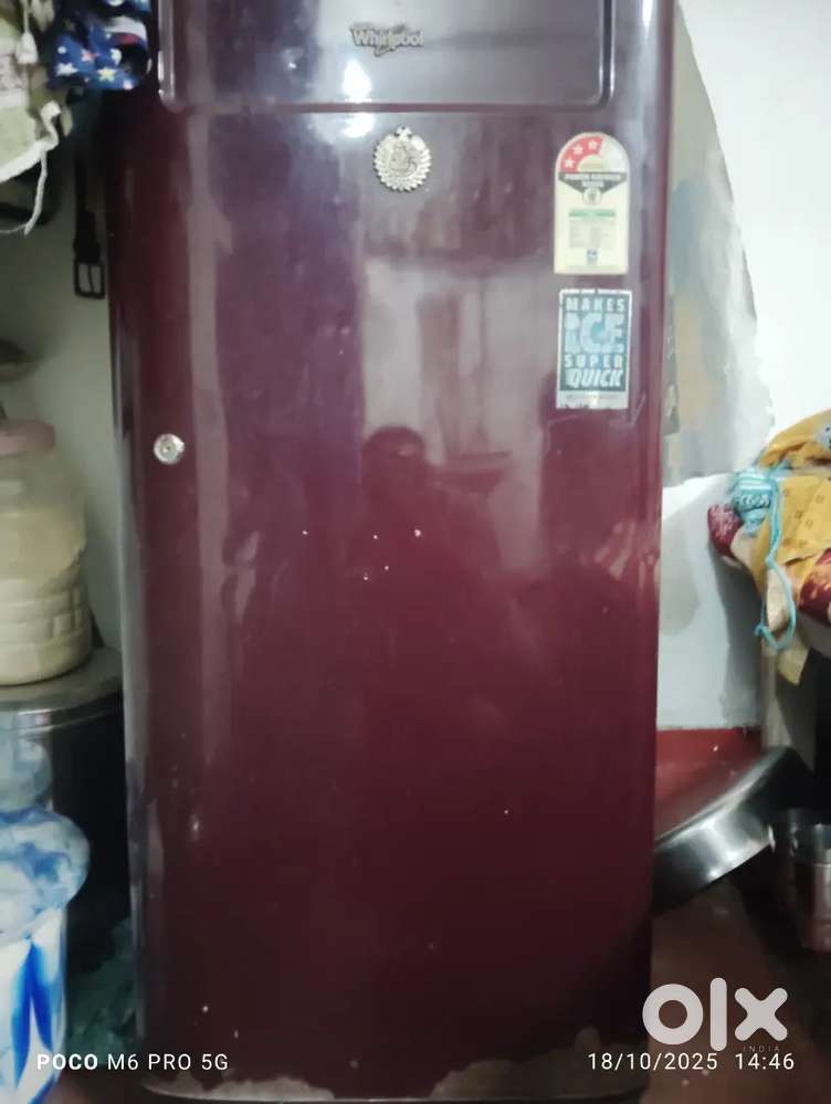 Whirlpool 185 liter 3star fridge