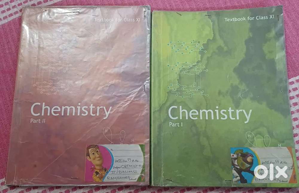 NCERT-CHEMISTRY PART -1 AND PART- 2  for both CLASS 11th and 12th