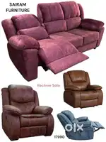 Sairam Furniture new stylish Recliner sofa factory Outlet Price