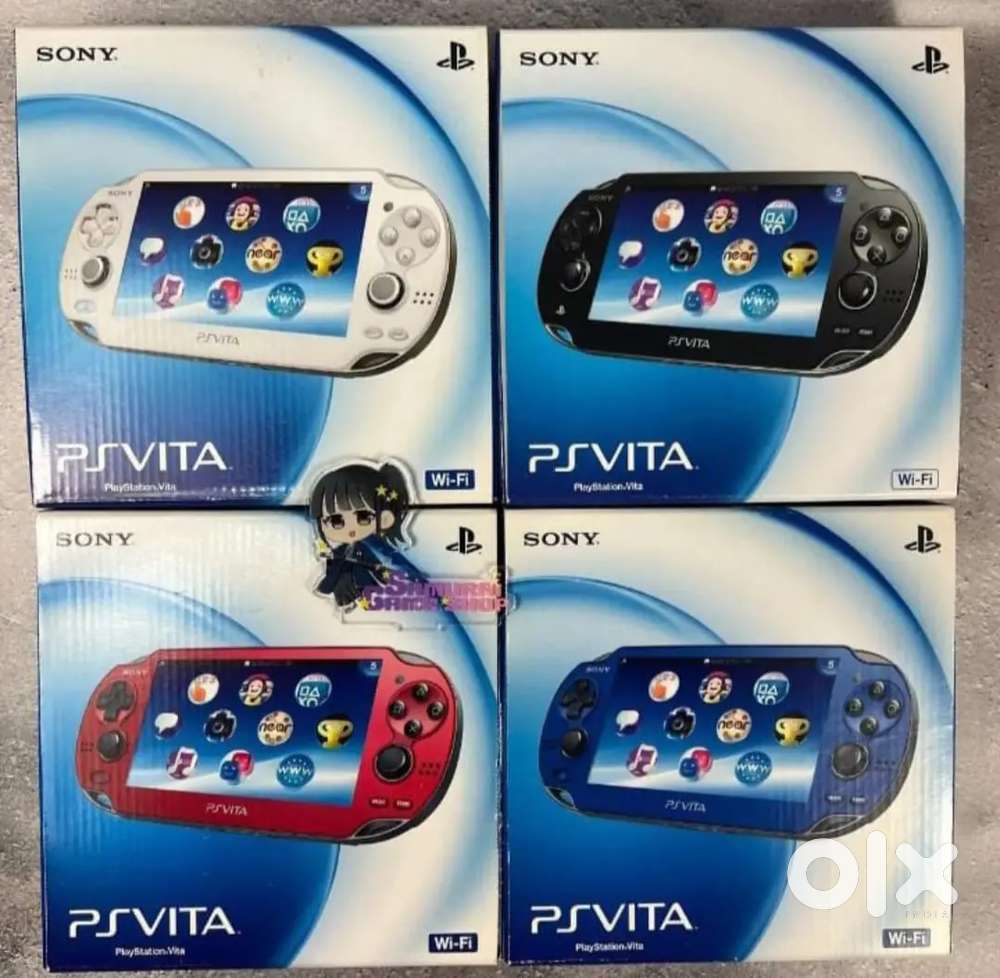 PS Vita PCH-1000 Sony Playstation Console Accessory Complete Box Set