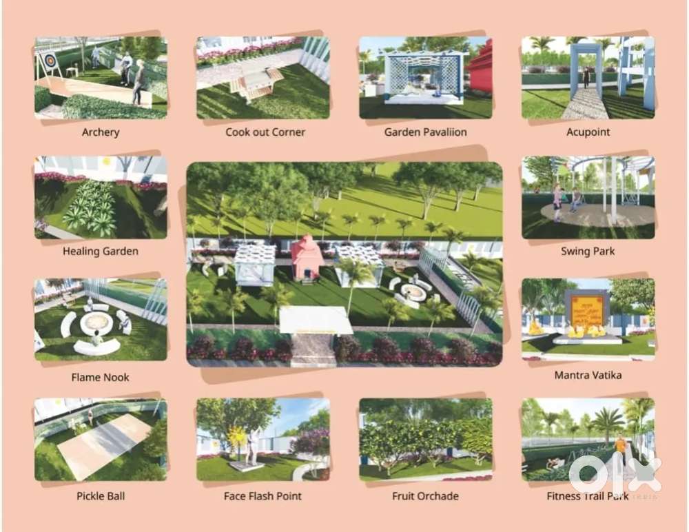 Shree ganesham Mahendra sez ke pass 111 gaj ZDA RERA APPROVED PLOTS