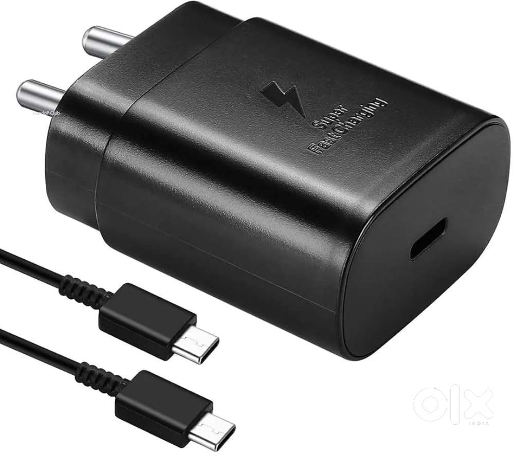 Samsung super fast charger original type c to type c.