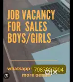 Send resume my given number sales person requirement