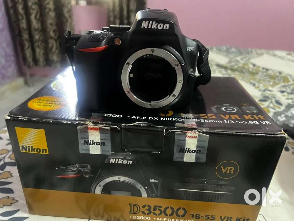 Nikon d3500  18-55mm Lens