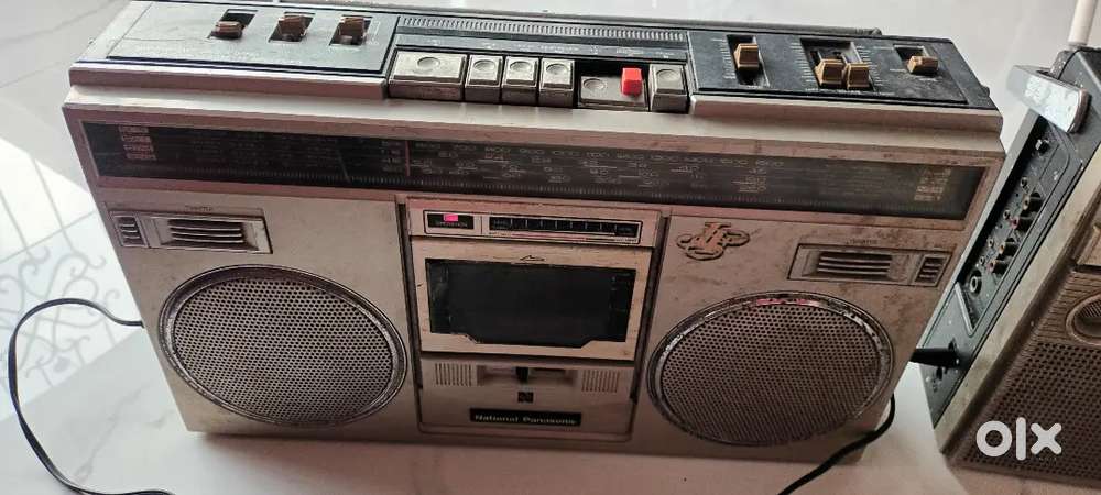 1 Sanyo 2 National Panasonic cassette player,3 for 3500/- + courier.