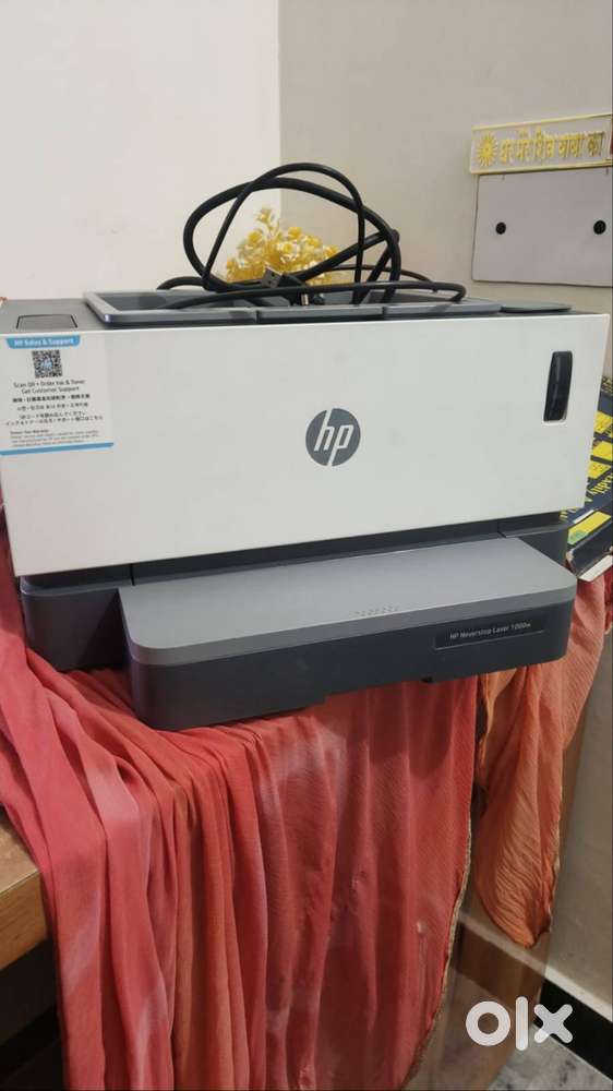 HP 1000w Single Function WiFi Monochrome Laser Printer  (Toner Cartrid