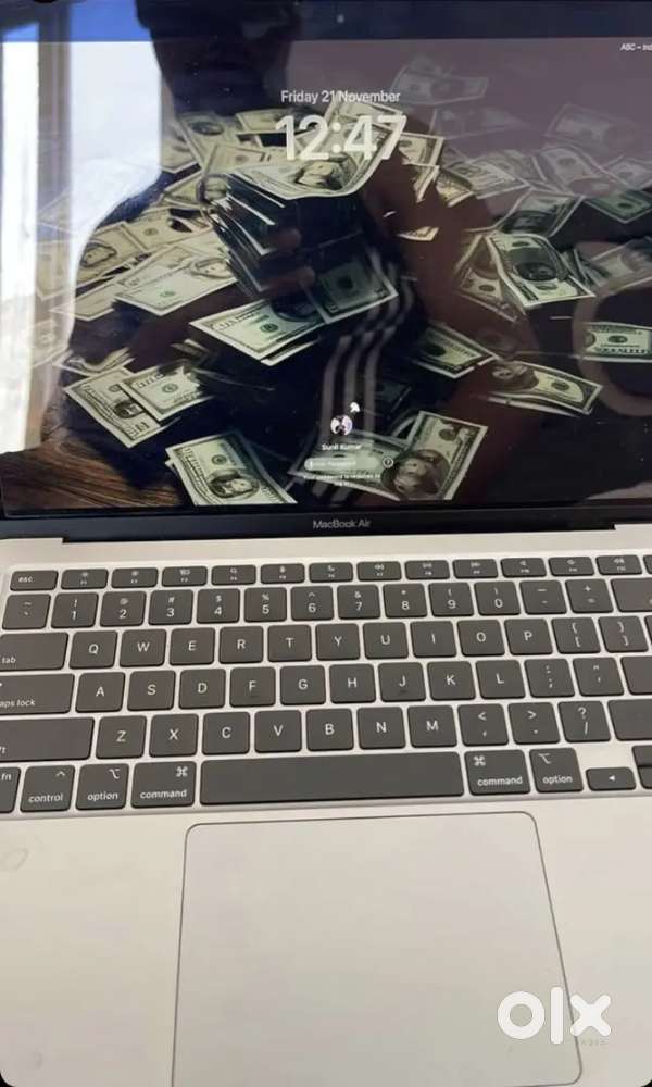 MacBook Air M1 2021 - 8/256GB - Full Box  Screen Guard + Lamination