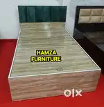 HAMZA FURNITURE New designer stylish luxury look 4by6 particle bed