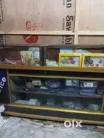 Wooden counter