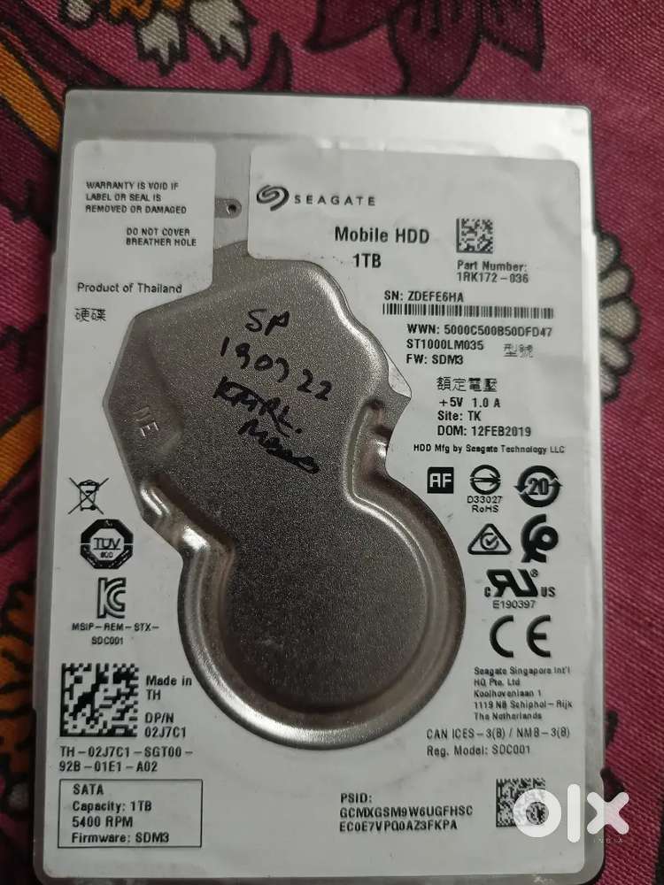Hard disk 1 tb