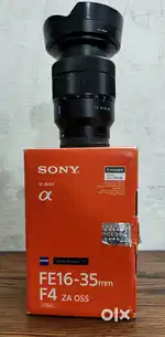 SONY 16-35MM F/4 ZEISS ZA - OSS wide-angle lens box avlble