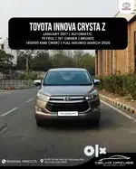 Toyota Innova Crysta 2.7 ZX AT, 2017, Petrol