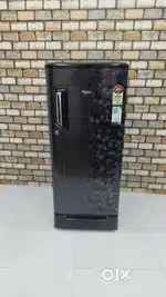 _Whirlpool icemagic powercool black and grey flower design with stand