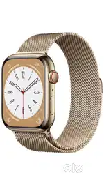 Apple Iwatch series 8 Stainless Steel GOLD