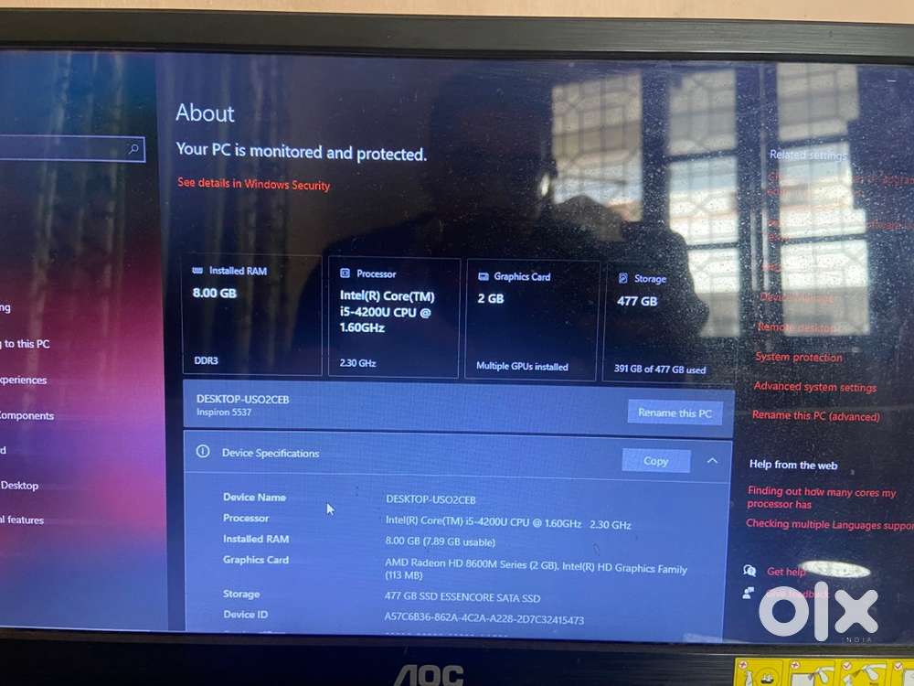 Dell inspiron  laptop