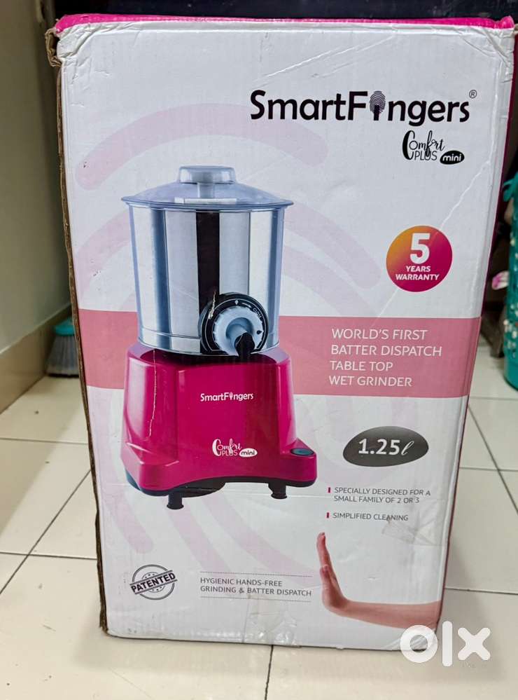 Smart Finger Wet grinder 1.25 lt