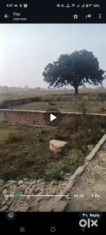 Highway se 10 meter ki duri par plot available hai