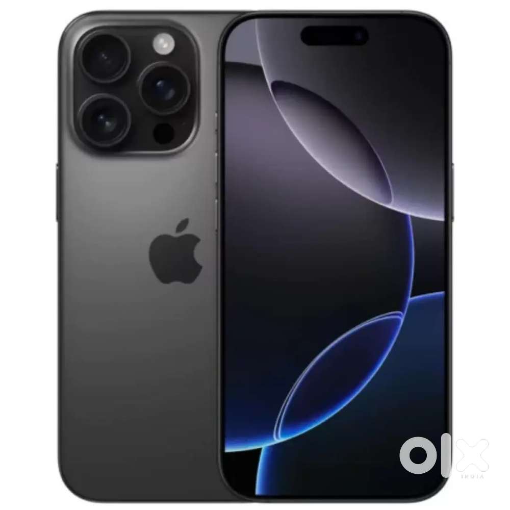 iPhone 16 pro, 128 gb black new