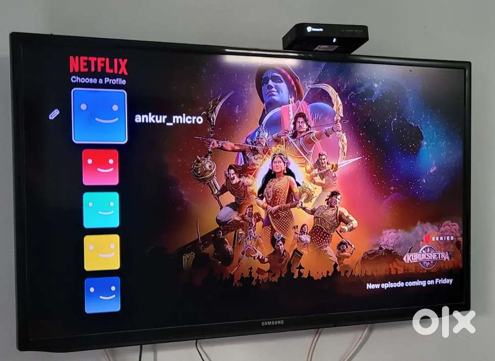 Samsung original 42 inch with original remote, purchased from Reliance
