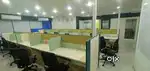 75 work stations furnish office for rent at chakli Circle attach Tolet